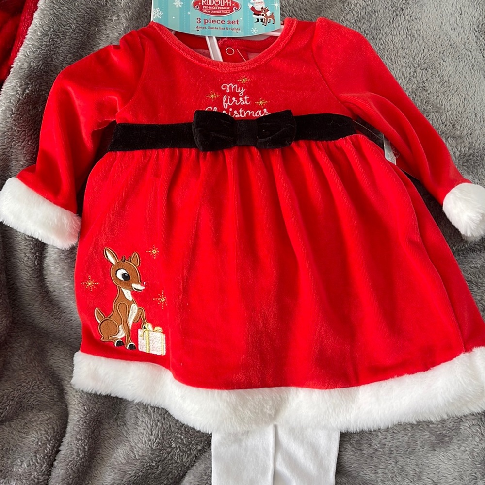 My First Christmas 3-piece set 12months